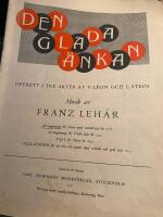 Den glada &auml;nkan - operett i 3 akter