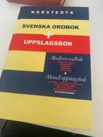 Norstedts svenska ordbok + uppslagsbok