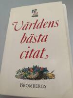 V&auml;rldens b&auml;sta citat