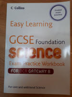 Easy Learning GCSE Foundation science Exam Practice Workbook