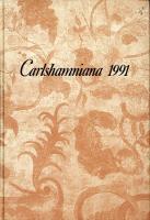 Carlshamniana 1991