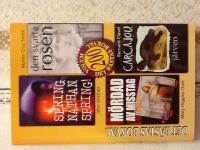 Det b&auml;stas bokval Spring Nathan, Spring/Den svarta rosen/M&ouml;rdad av misstag/Carcajou, J&auml;rven