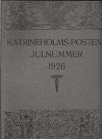 KATRINEHOLMS-POSTENS JULNUMMER 1926