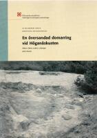 En &ouml;versandad domarring vid H&ouml;gan&auml;skusten, Sk&aring;ne, V&auml;sby socken, Lerberget