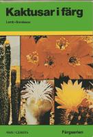Kaktusar i f&auml;rg