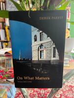 On what matters. [Elektronisk resurs]