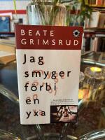 Jag smyger f&ouml;rbi en yxa