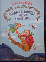 Filippa & morfar hoppar studsmatta