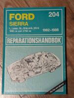  Reparationshandbok. Ford Sierra. L, Laser, GL, Ghia & iS, XR 4i. 1993 cc och 2792 cc. 1982 - 1988 