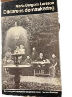 Diktarens demaskering. En monografi &ouml;ver Hjalmar Bergmans roman Herr von Hancken