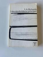 Litteraturkritikens principer