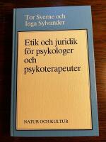 Sverne-Sylvander/Etik och juridik