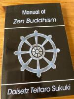 Manual of Zen Buddhism