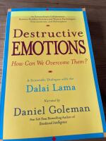 Destructive emotions