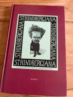 Strindbergiana - Fjortonde samlingen utgiven av Strindbergss&auml;llskapet