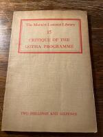Critique of the Gotha programne