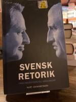Svensk retorik : fr&aring;n medeltiden till v&aring;ra dagar