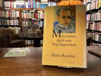 Mitt namn skall vara Stig Dagerman : roman