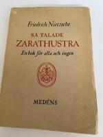 S&aring; talade Zarathustra