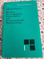 Die Krisis der europ&auml;ischen Wissenschaften ind die&hellip;