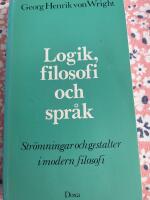 Logik, filosofi och spr&aring;k : str&ouml;mningar och gestalter i modern filosofi