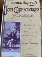 Skoll&auml;rare John Chronschoughs memoarer