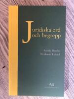 Juridiska ord och begrepp