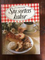 Sju sorters kakor : 325 recept p&aring; vetebr&ouml;d, mjuka kakor, sm&aring;kakor, t&aring;rtor och bakelser