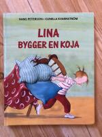 Lina bygger en koja