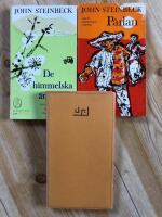 Paket med John Steinbeck, P&auml;rlan, De himmelska &auml;ngderna, En underbar torsdag