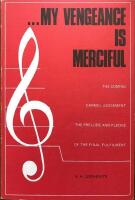 ..my vengeance is merciful The Coming Carmel Judgement The Prelude and Pledge of the Final Fulfilment