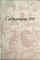 Carlshamniana 1991 