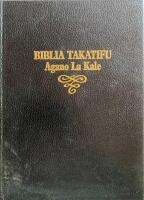 Biblia Takaifu Agan L Kale (Gamla Testamentet p&aring; Swahili)