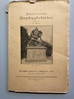 Sm&aring;l&auml;ndska Hembygdsb&ouml;cker I Urshults pastorats inbyggares seder &aring;nyo utgivna av N Werner