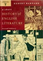 A short history of English literature