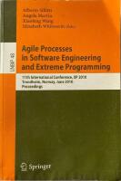 Agile Processes in Software Engineering and Extreme Programming