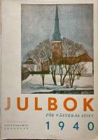  Julbok f&ouml;r V&auml;ster&aring;s stift 1949 Trettiofemte &aring;rg&aring;ngen