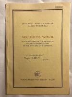 Auctoritas Patrum Contribution on the Reception of the Church Fathers in the 15th and 16th Centuary