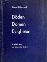 D&ouml;den Domen Evigheten. En bok om de yttersta tingen