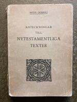 Anteckningar till nytestamentliga texter