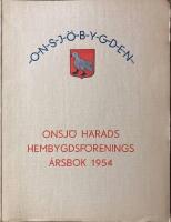 Onsj&ouml;bygden &Aring;rsbok 1954