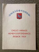 Onsj&ouml;bygden &Aring;rsbok 1959