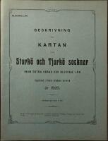 Beskrifning till kartan &ouml;ver Sturk&ouml; och Tjur&ouml; socknar inom &Ouml;stra h&auml;rad och Blekinge l&auml;n 