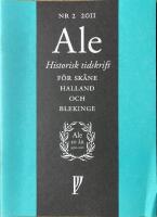 Ale Historisk tidskrift f&ouml;r Sk&aring;ne, Halland och Blekinge  nr 1 201