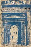 Urbi et orbi : m&ouml;ten med det romerska i forntid och senare tid