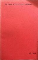 Svensk exegetisk &aring;rsbok 1984