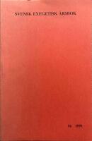 Svensk exegetisk &aring;rsbok 1991