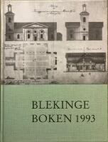 Blekingeboken 1993 &Aring;rg&aring;ng 71