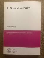 In quest of authority : the "Tracts for the times" and the development of the Tractarian leaders, 1833-1841