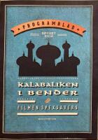 Kalabaliken i Bender Filmen Spexsavers Programblad Spyxet 2014